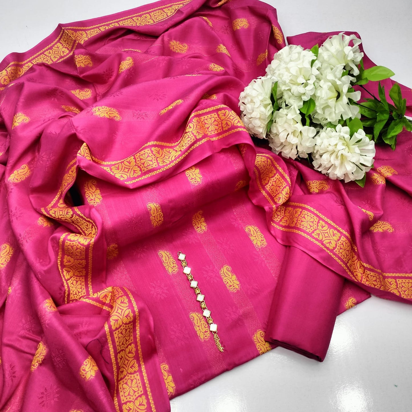 Banarsi Linen - 3 piece suit