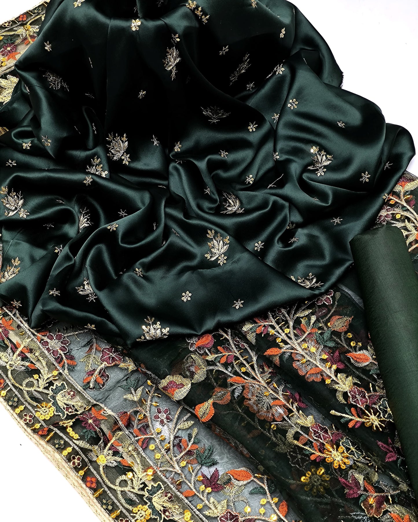 Heavy Indian Emb 3-Piece