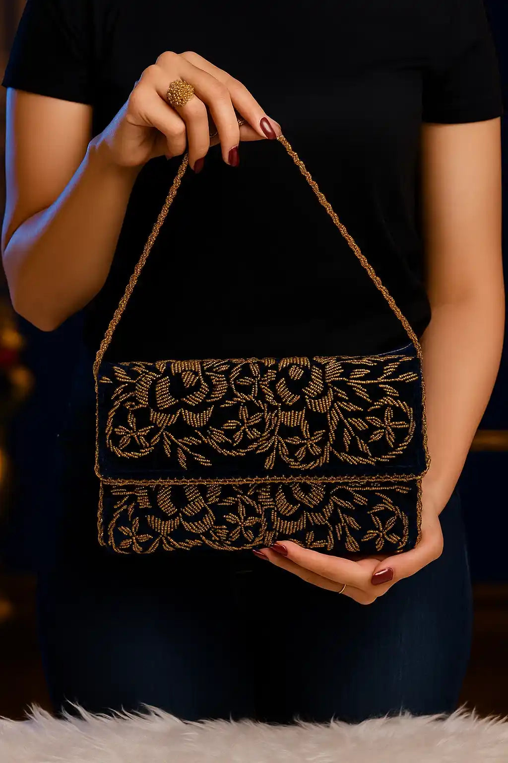 Zahra Luxe – Elegant Arabic-Inspired Purse