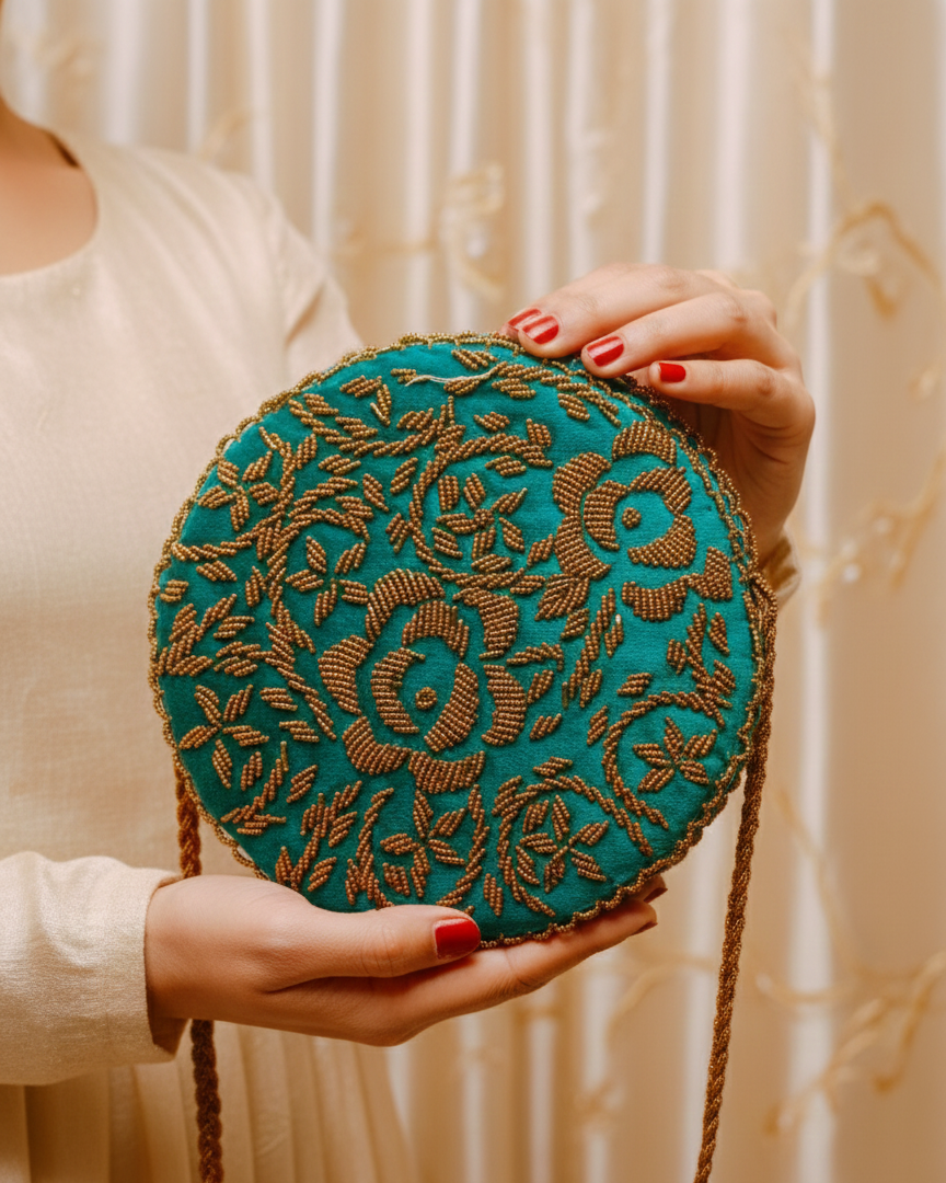 Velvet Moonshine - handicraft bag