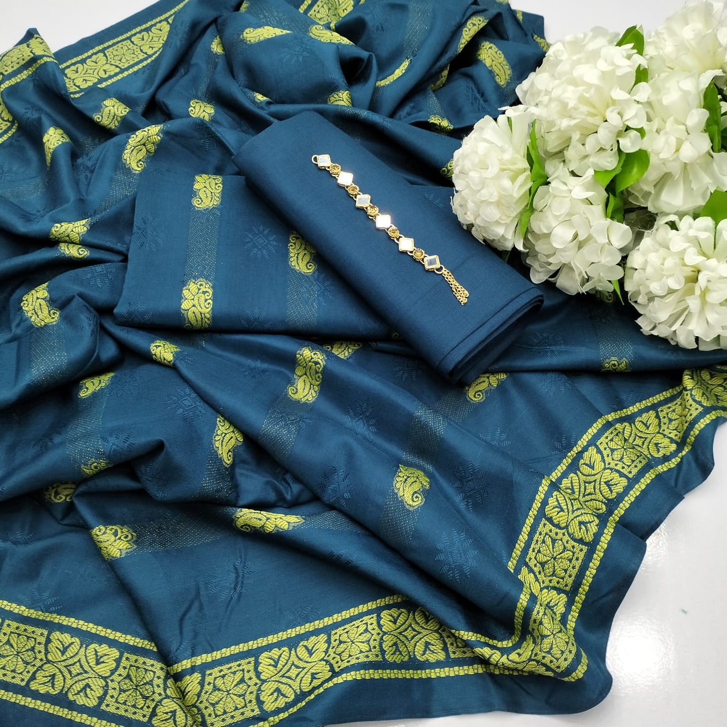 Banarsi Linen - 3 piece suit