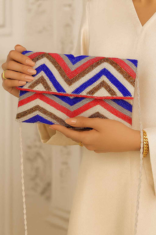 Multi Beaded Purse
