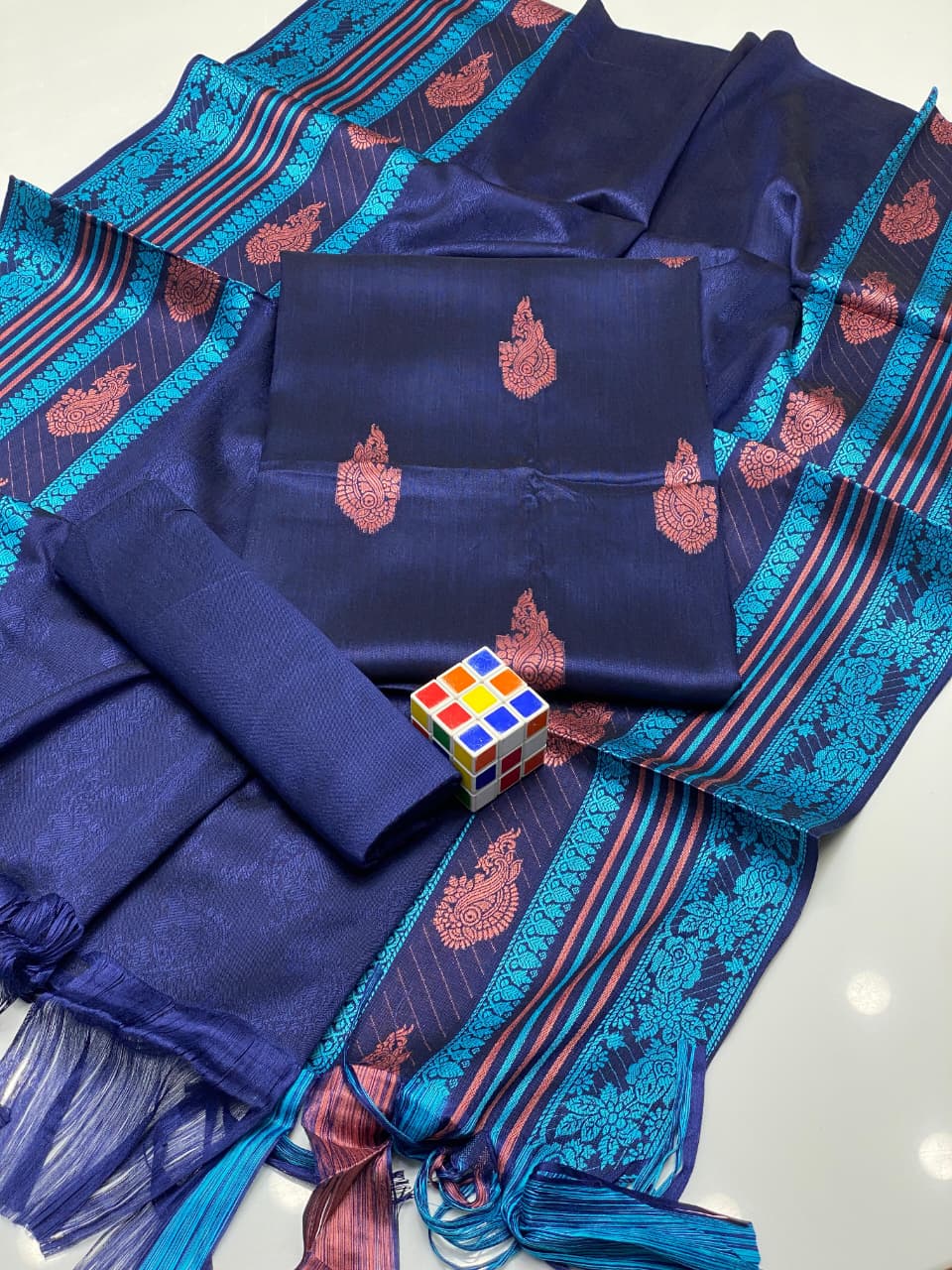 Banarsi Susi Jacquard - 3 Piece