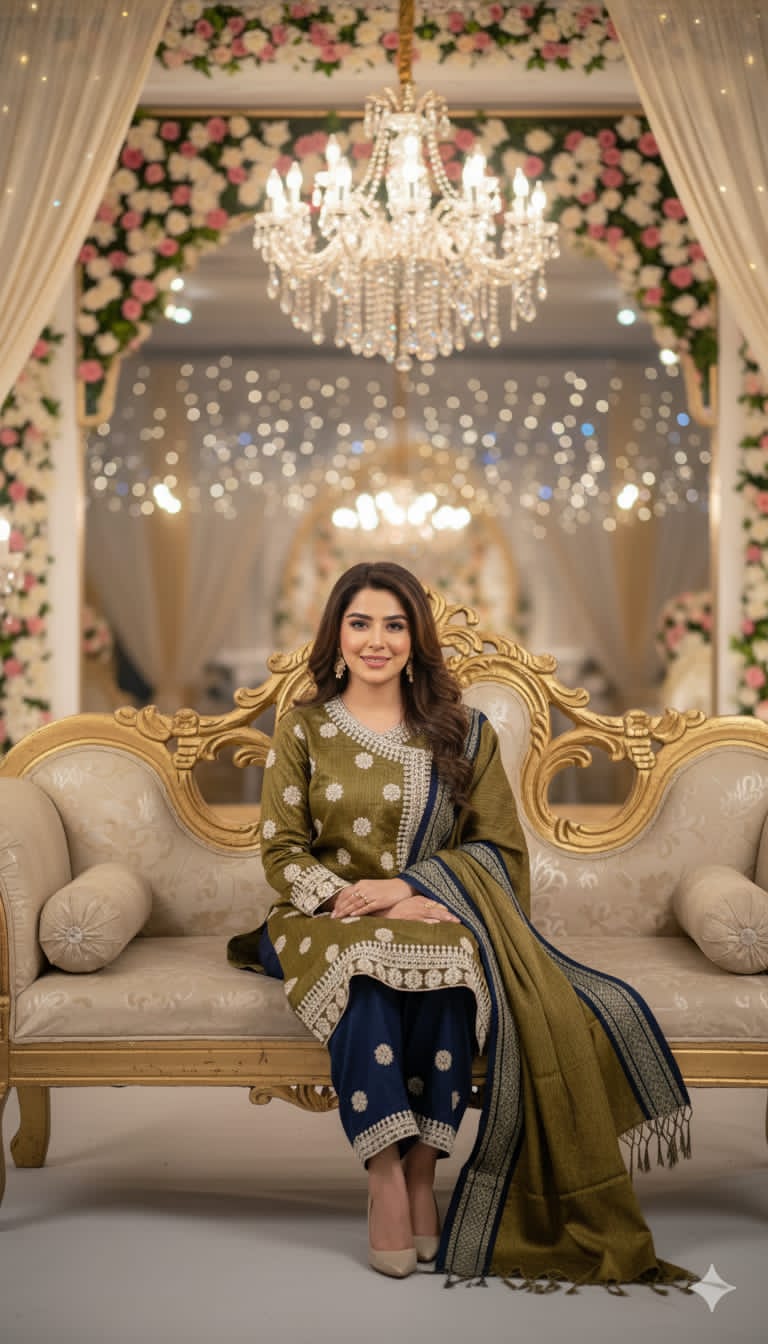 Beautiful Susi emb - 3 Piece