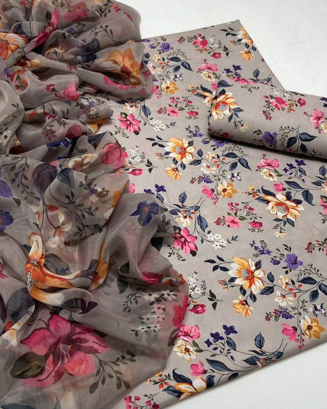 Monar swiss Lawn - 3 piece suit