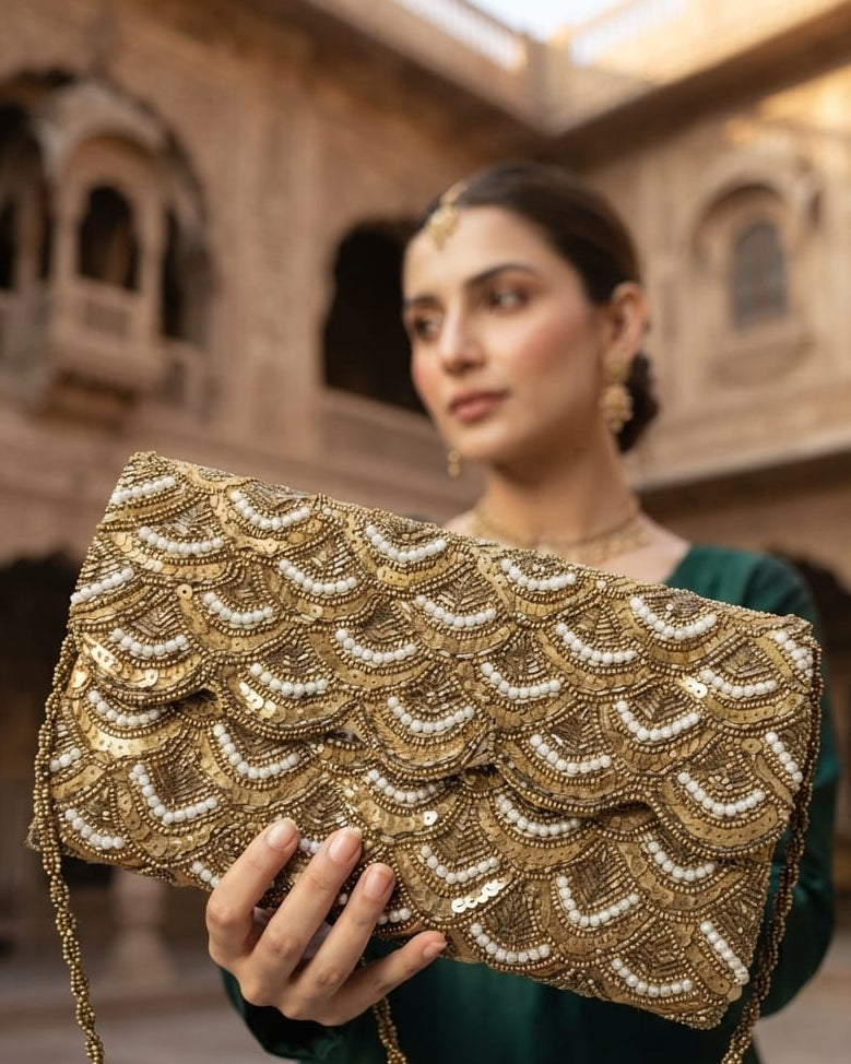 Queen's Choice Bridal Clutch