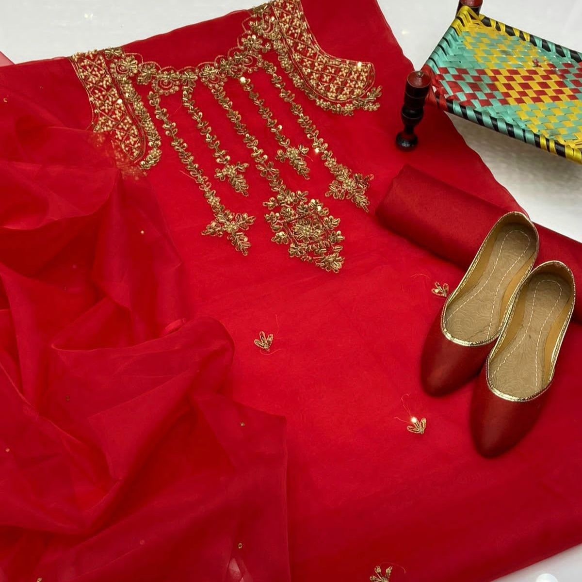 4_Pc Organza Collection