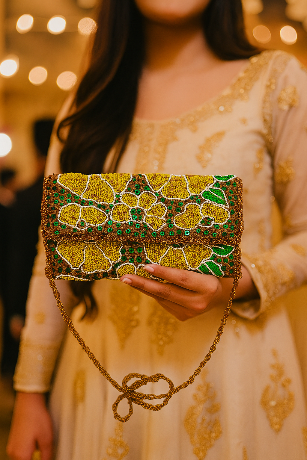Zevar-e-Khuwab – Handmade Bridal Clutch