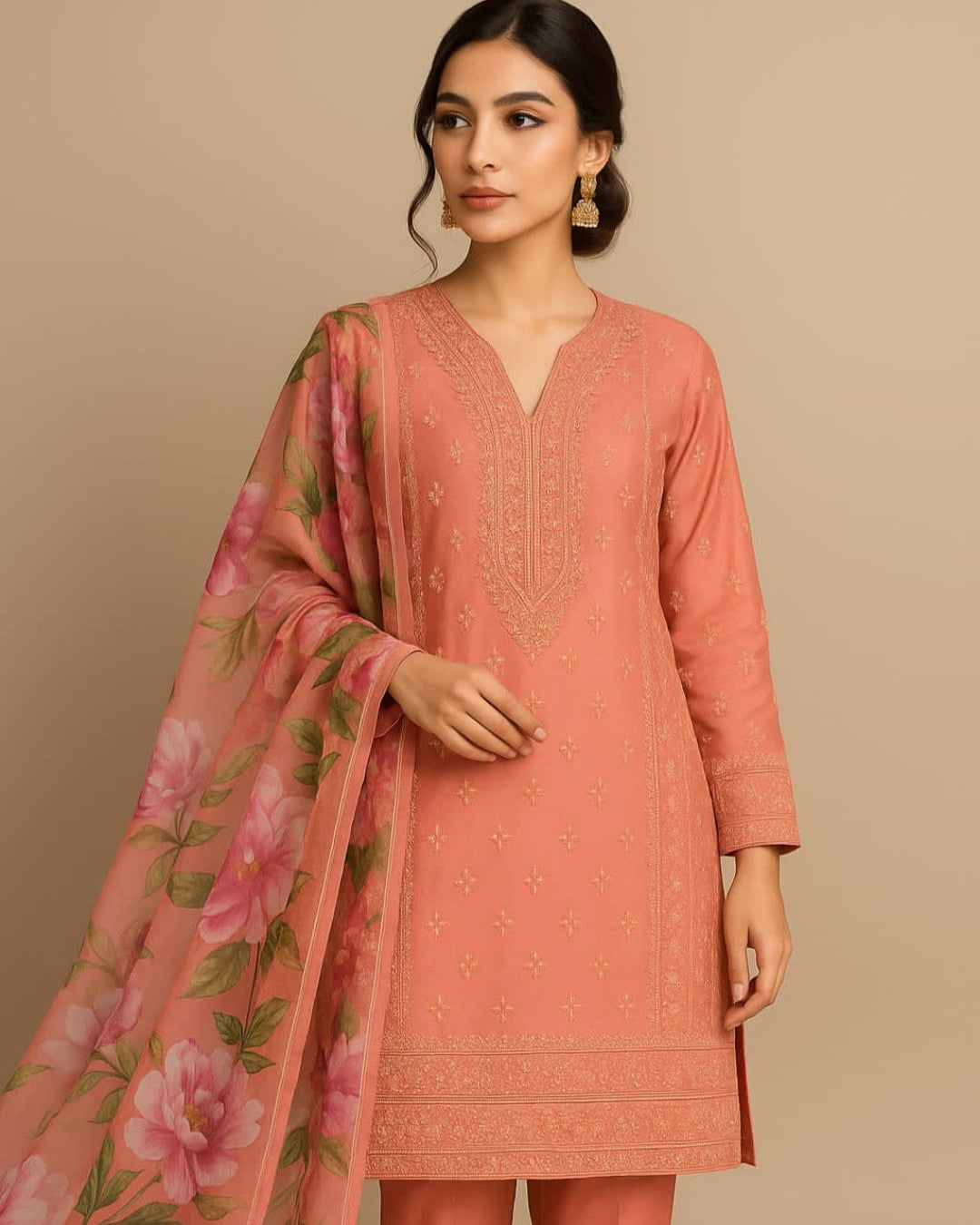 Bareeze Lawn -3 piece suit