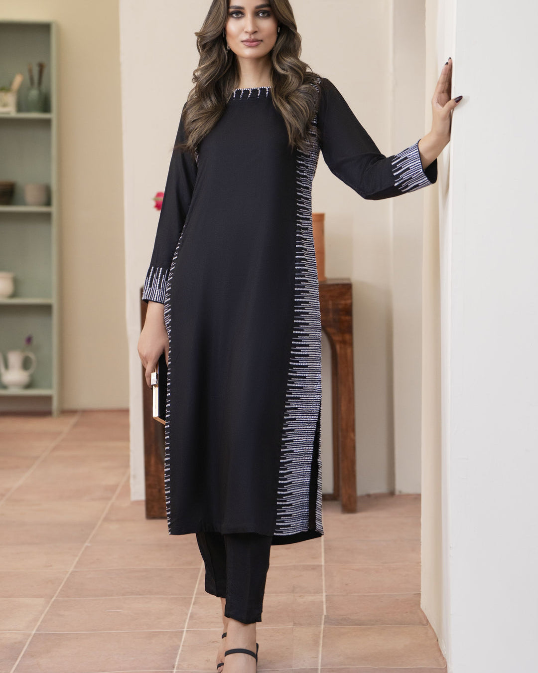 Sequence Embroidery Lawn - 3 piece suit