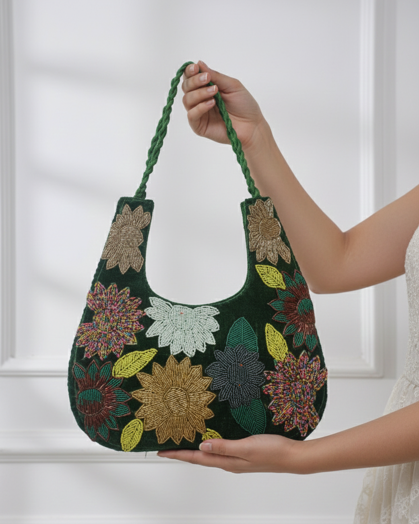 KHUWAB beaded Premium Handmade Shoulder - Limited edition