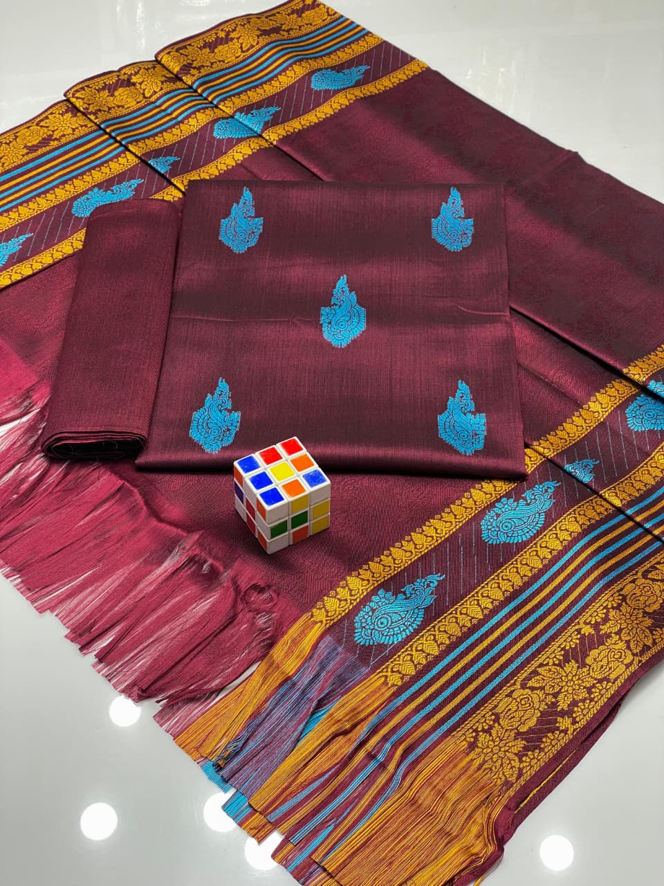Banarsi Susi Jacquard - 3 Piece