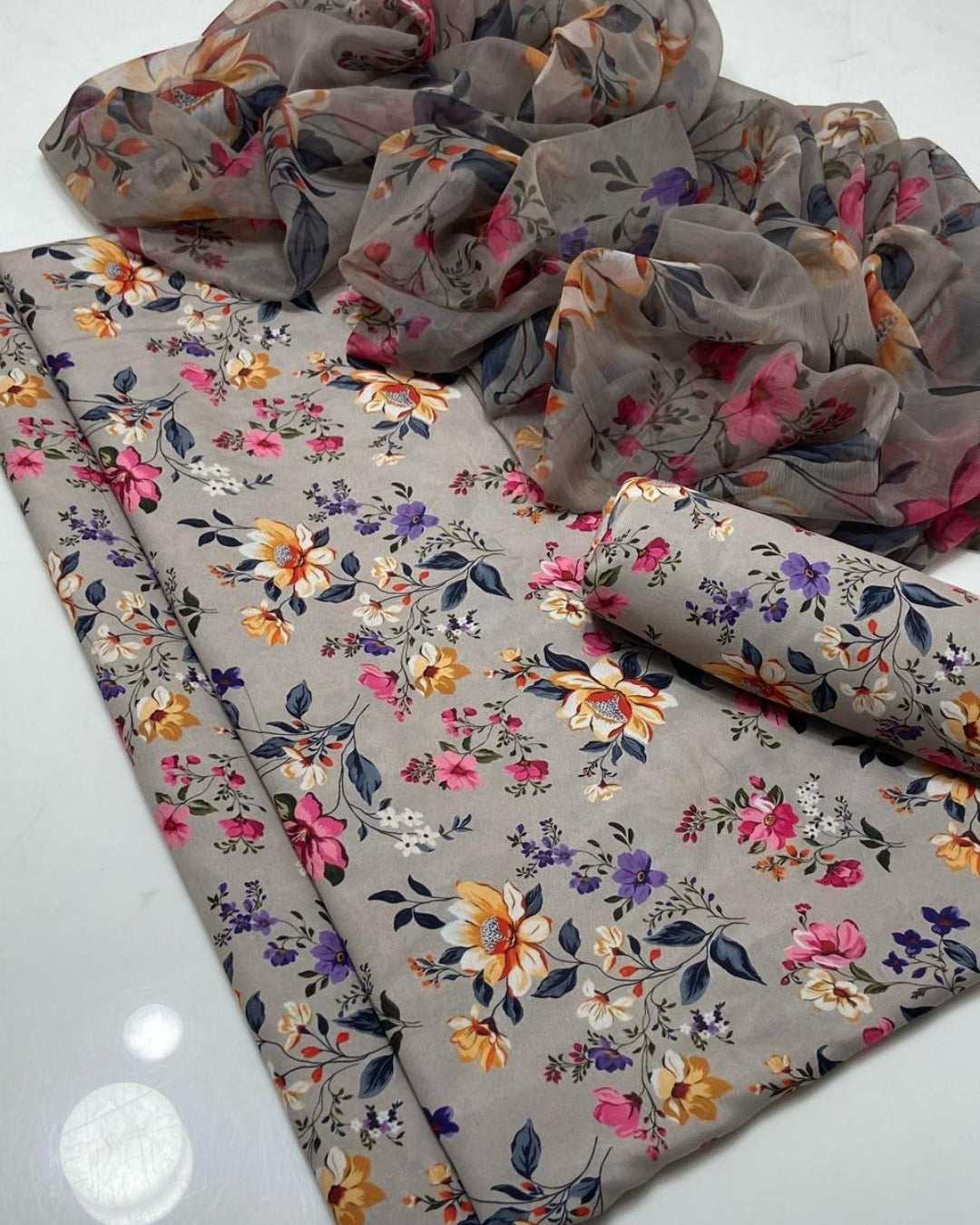Monar swiss Lawn - 3 piece suit