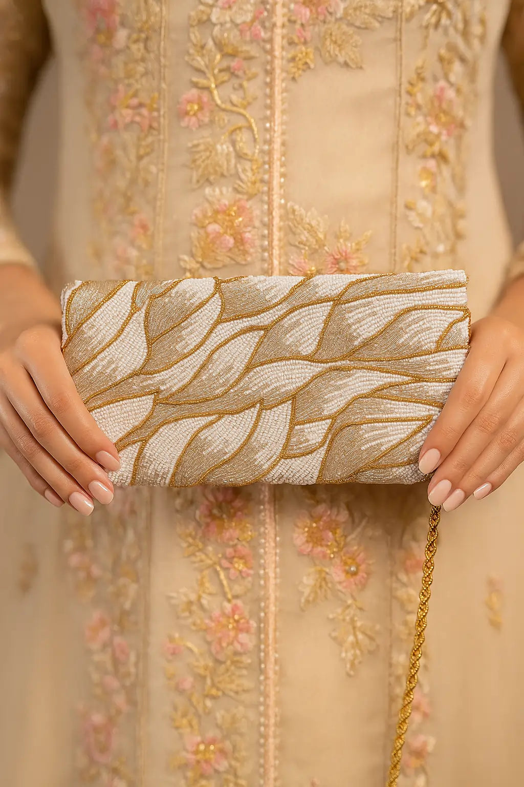 Designer Beads Clutch