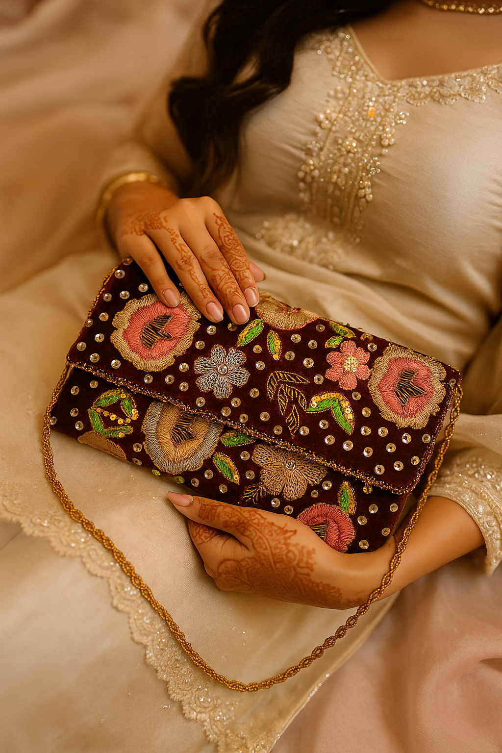 Noor-e-Hunar – Handmade Bridal Purse
