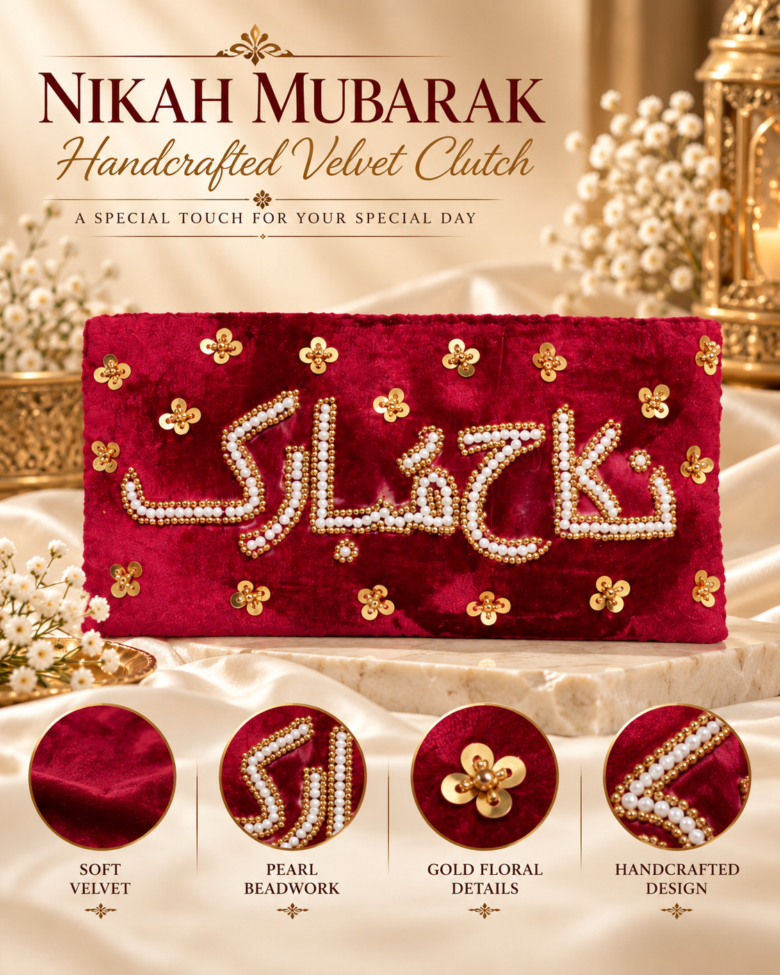 Nikah Mubarak envelope