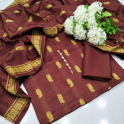 Banarsi Linen - 3 piece suit