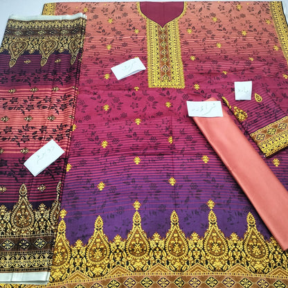 Luxury Lawn-Printed 3pc