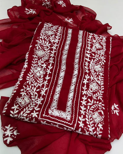 Handcrafted Chiffon -2 piece