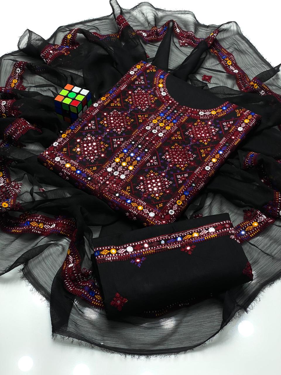 Balochi embroidered - 3 Piece