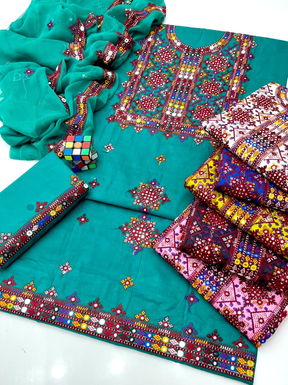 Balochi embroidered - 3 Piece