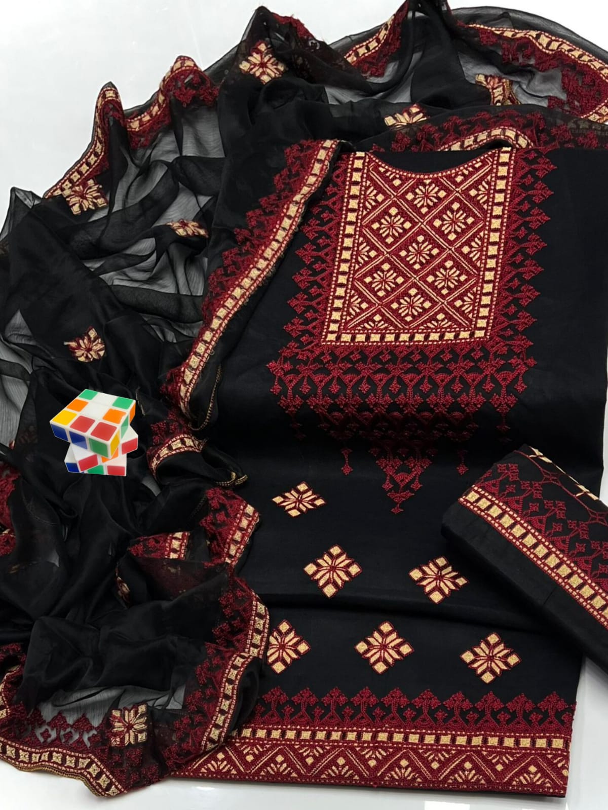 Balochi embroidered - 3 Piece