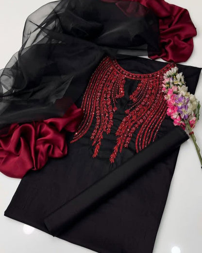Designer Handwork Beaded - 3 piece
