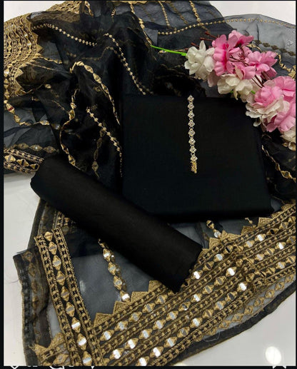 Fancy Kattan Silk-3 Pice
