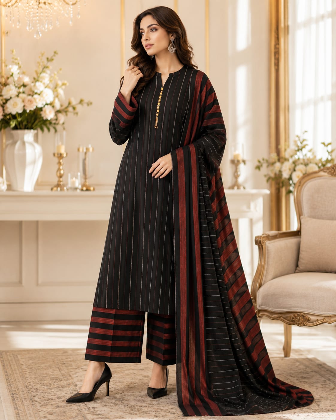 Multani Khadi Sussi - 3 Piece