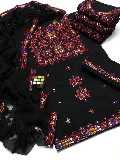 Balochi embroidered - 3 Piece