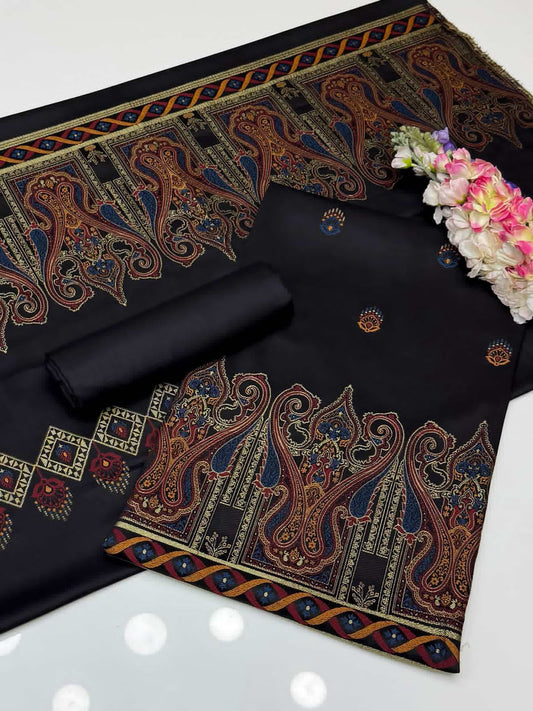 Premium Viscous jacquard - 3 piece