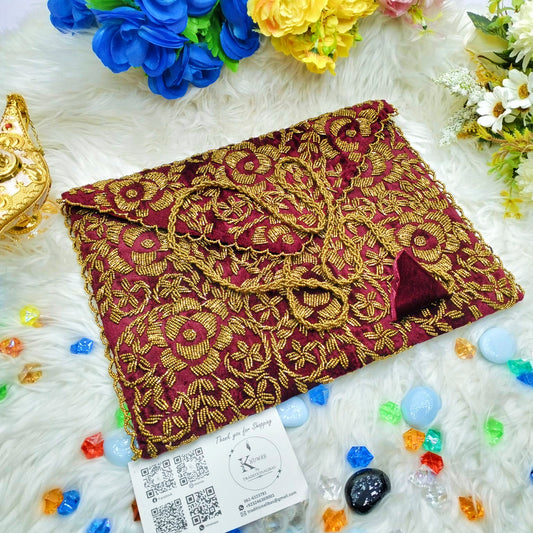 Handmade Beaded Quran Cover - Elegant & Unique Protection