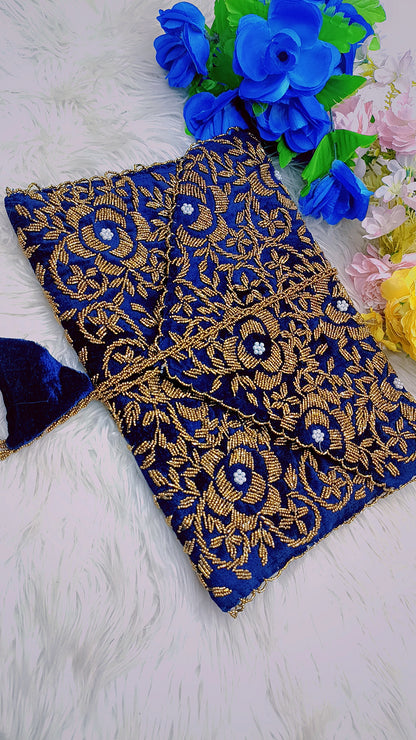 Handmade Beaded Quran Cover - Elegant & Unique Protection