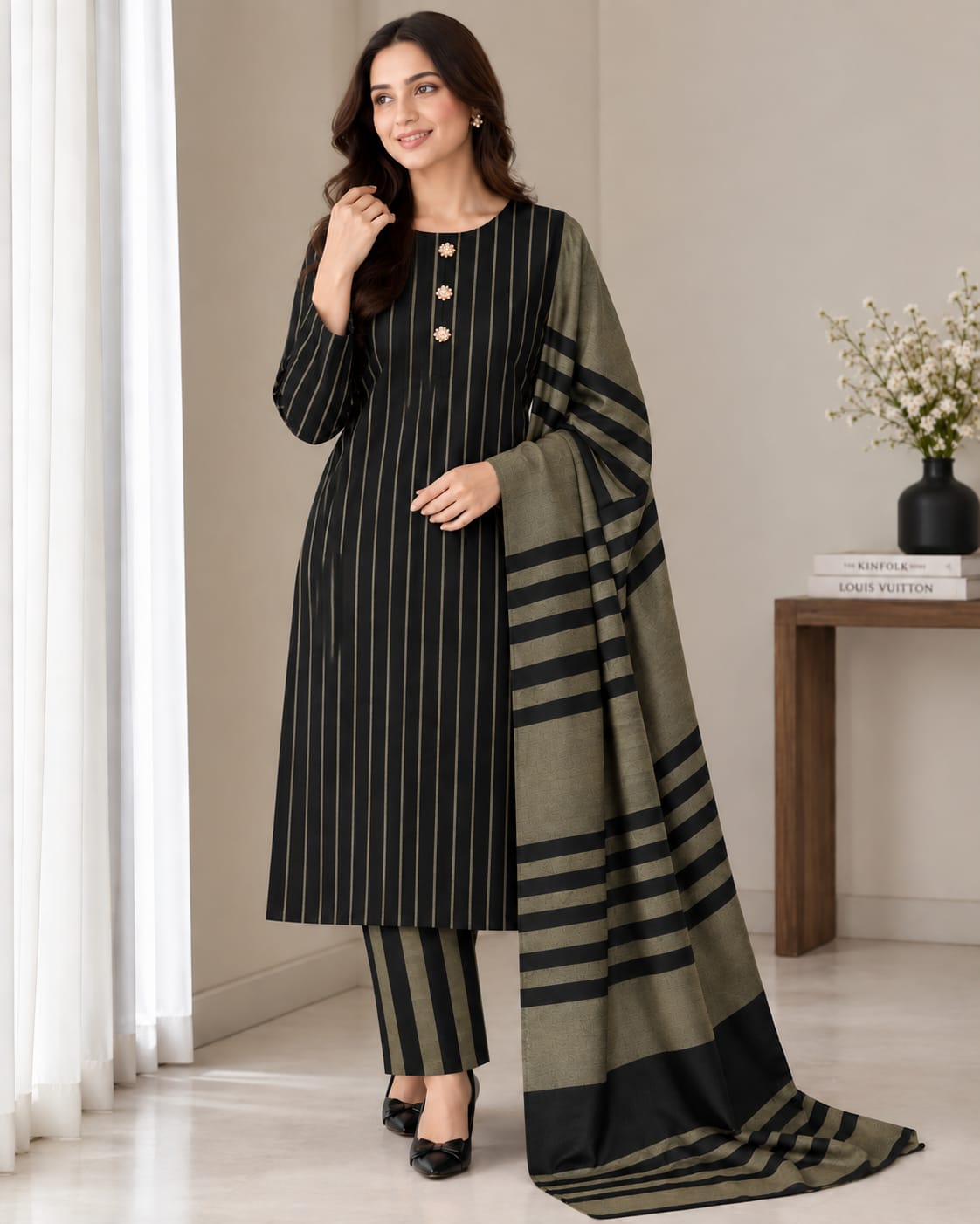 Multani Khadi Sussi - 3 Piece