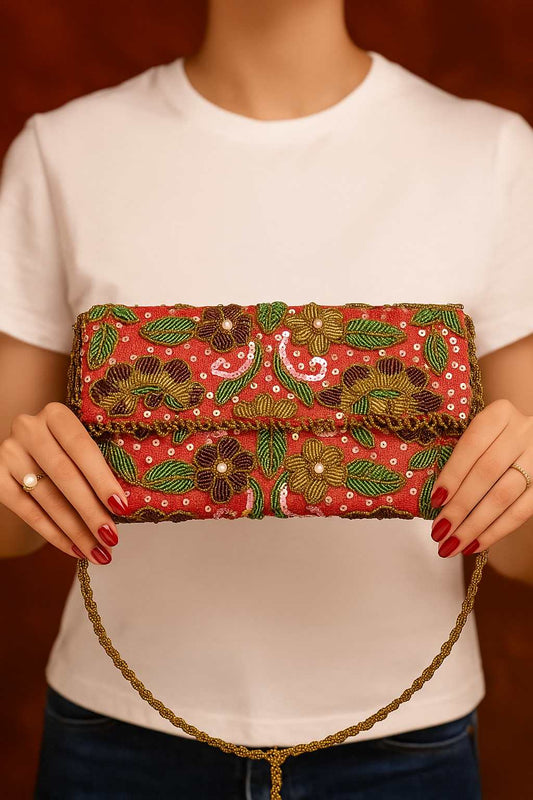 PearlNest – Handcrafted Designer clutch