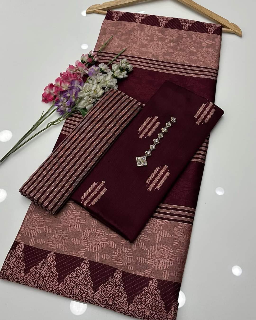 Banarsi Barosha Susi - 3PC Suit