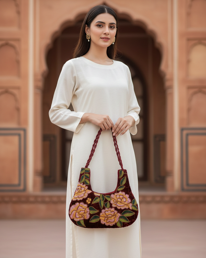 KHUWAB beaded Premium Handmade Shoulder - Limited edition