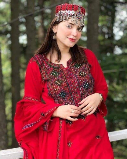 Balochi Emb Lawn -3pc
