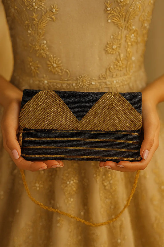 Modern Beads Clutch