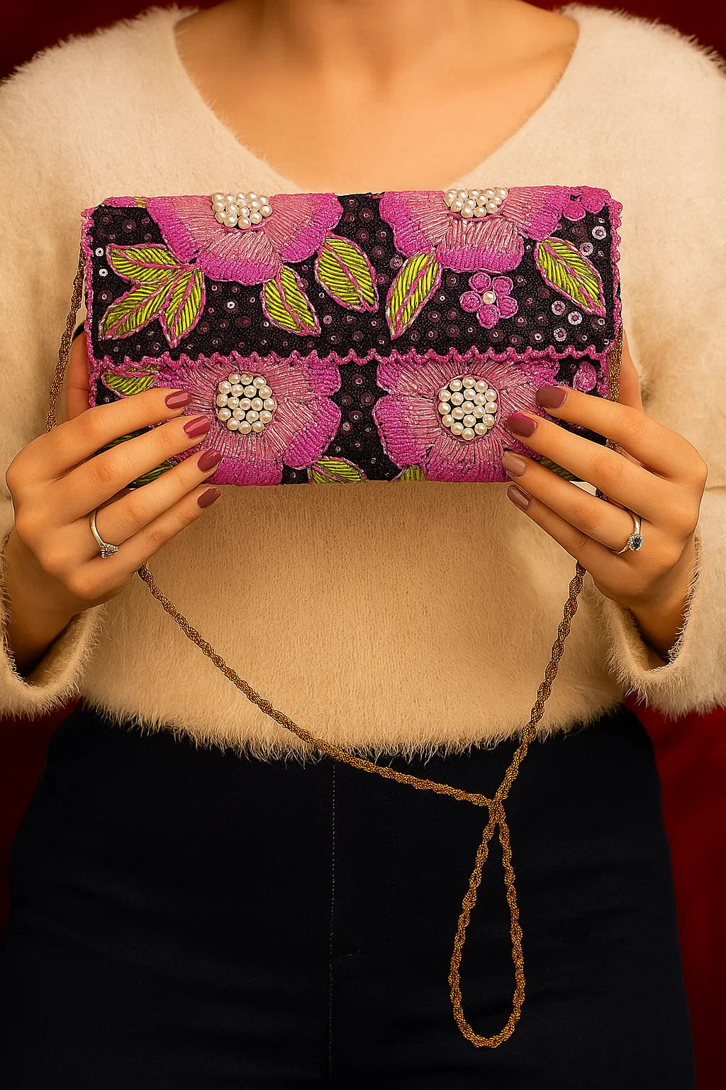 Nooré Kashmir – Elegant Handmade Clutches