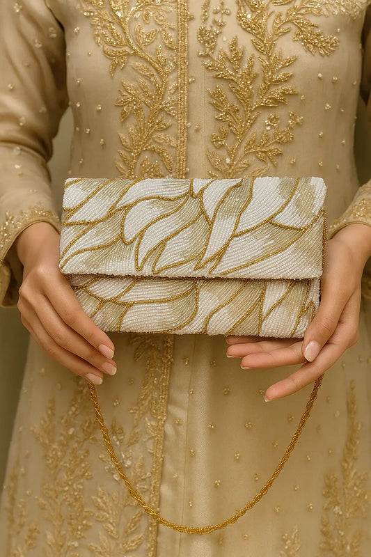 Designer Beads Clutch