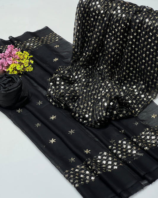 Indian Crinkle Chiffon - 3 piece