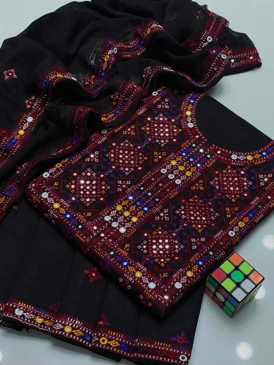 Balochi embroidered - 3 Piece