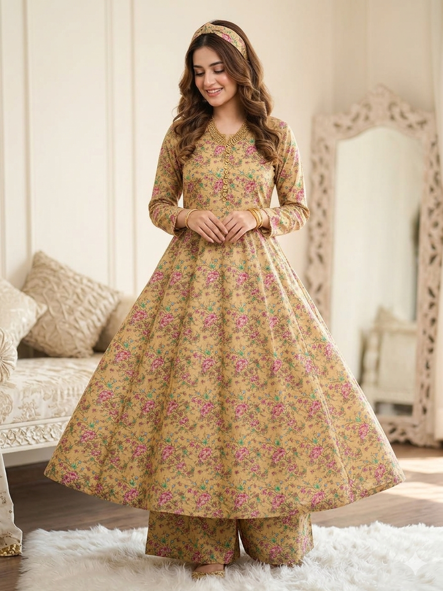 Premium Lawn printed - 2 piece
