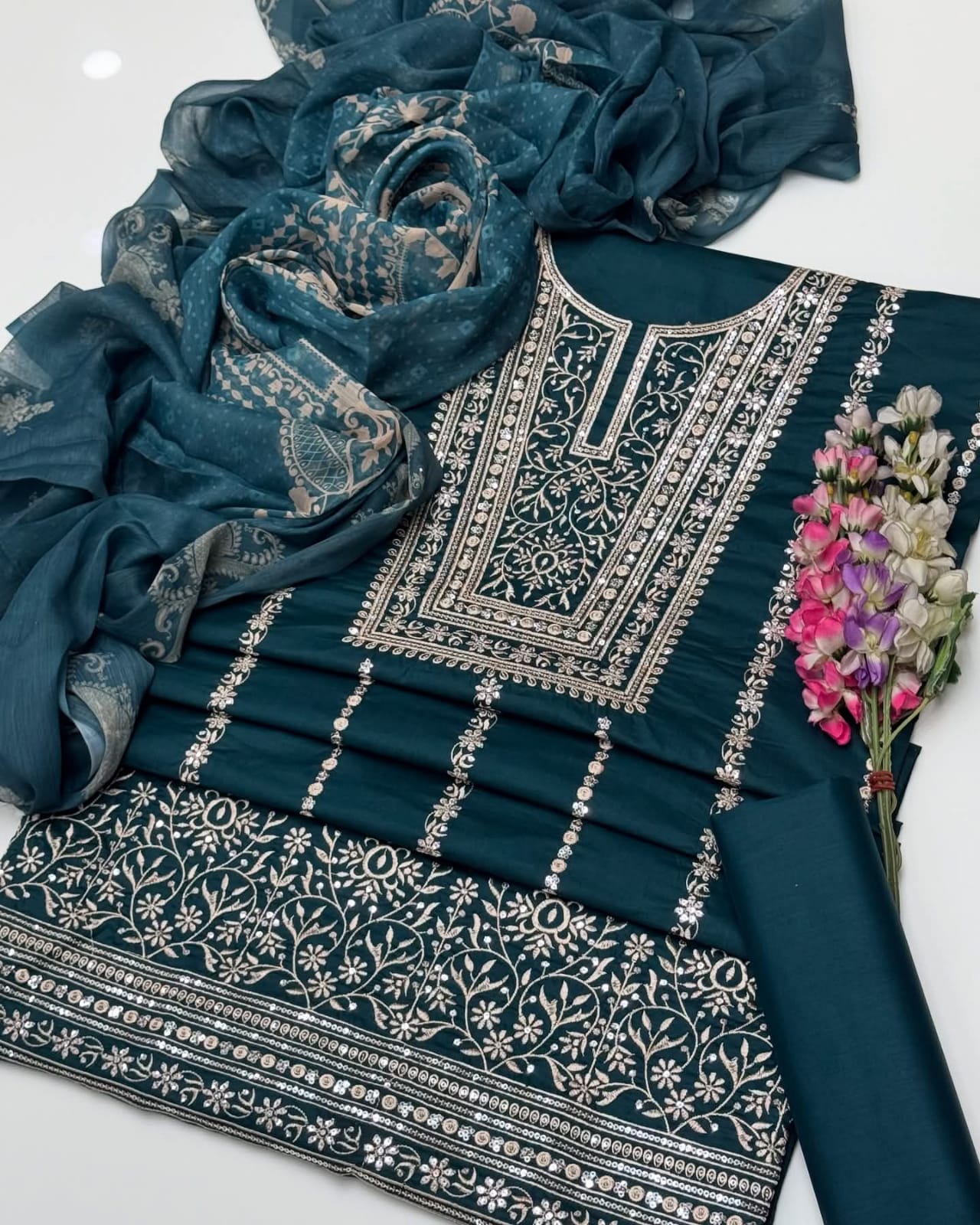 Bareeze Embroidered Lawn – 3 Piece