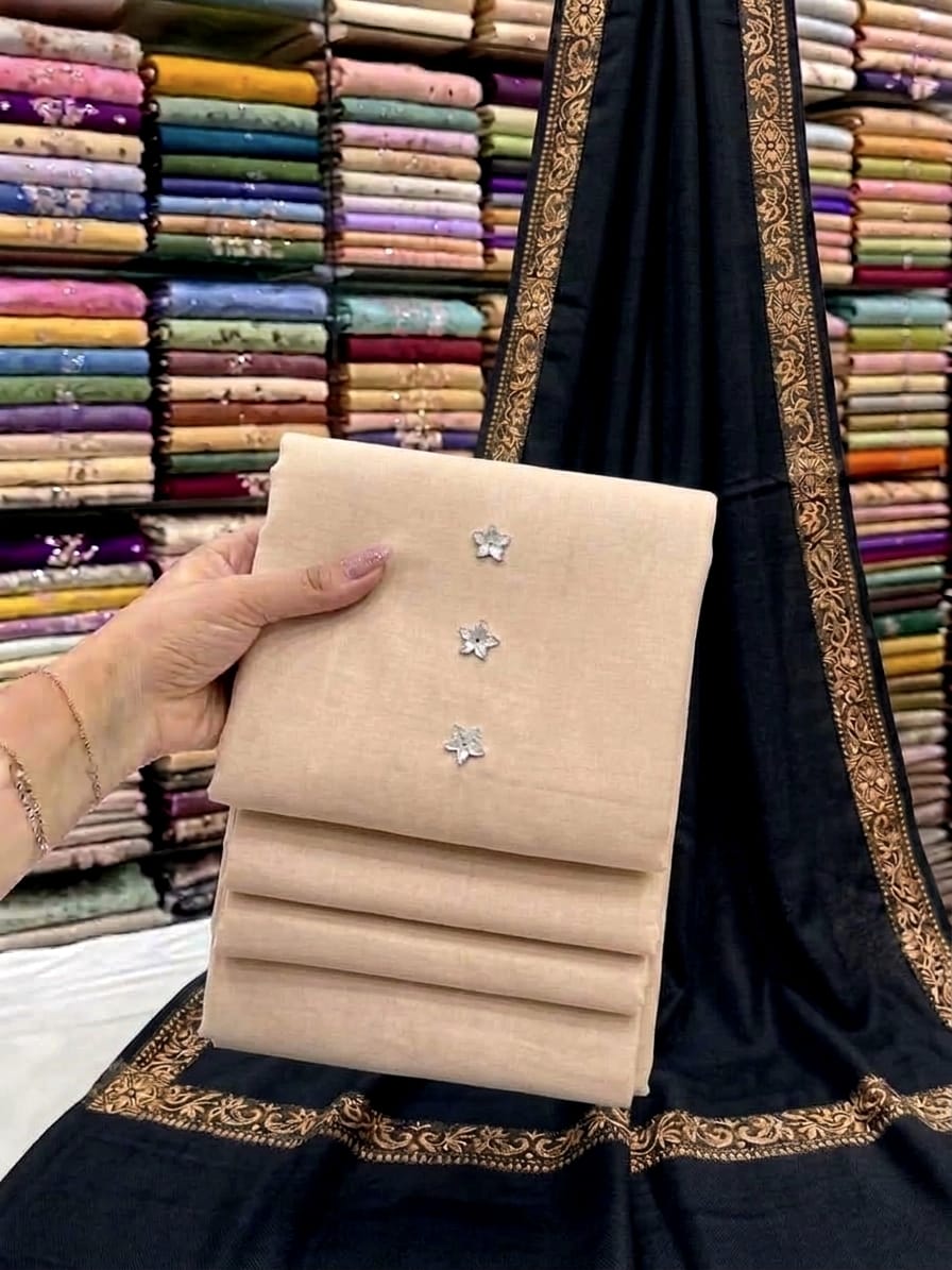 Premium pashmina -3 piece unstitched