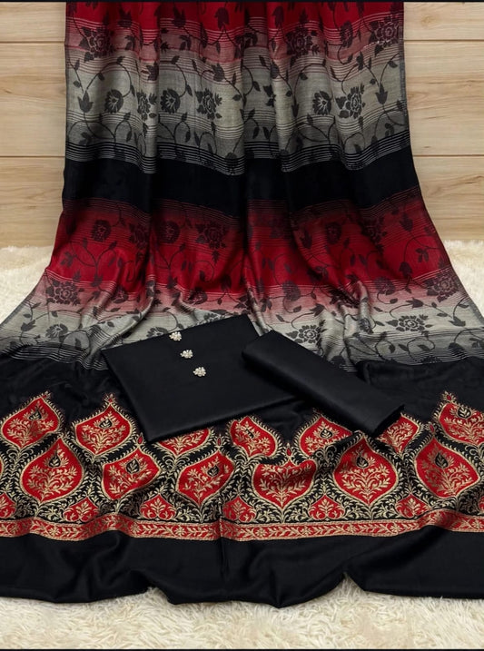 Premium Dhanak wool -3 piece unstitched