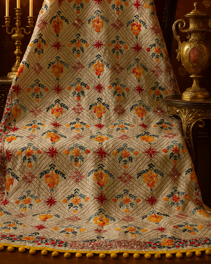 Indian Masouri Phulkari Dupatta – Royal Collection