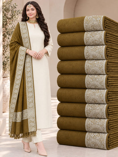 Premium Dhanak wool -3 piece unstitched