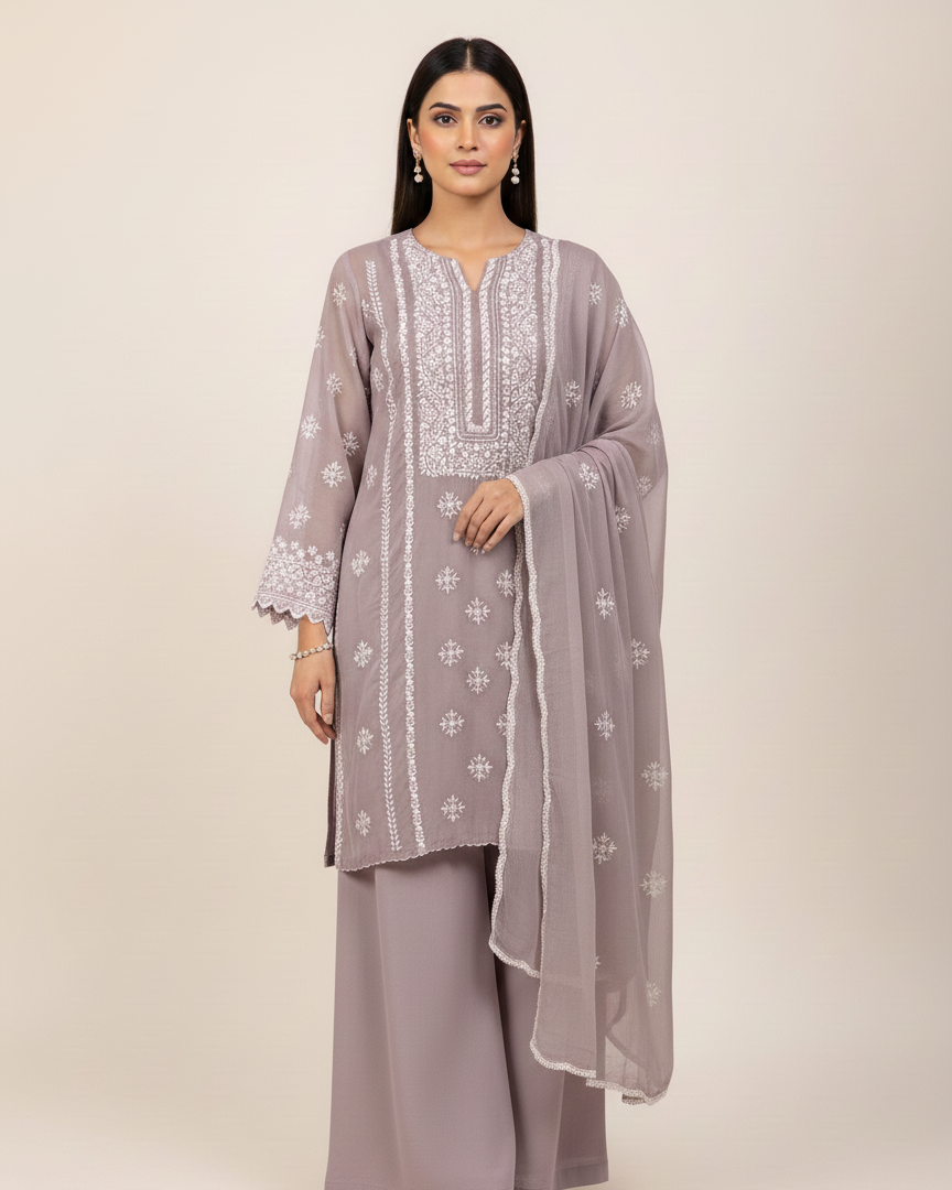 Handcrafted Chiffon -2 piece